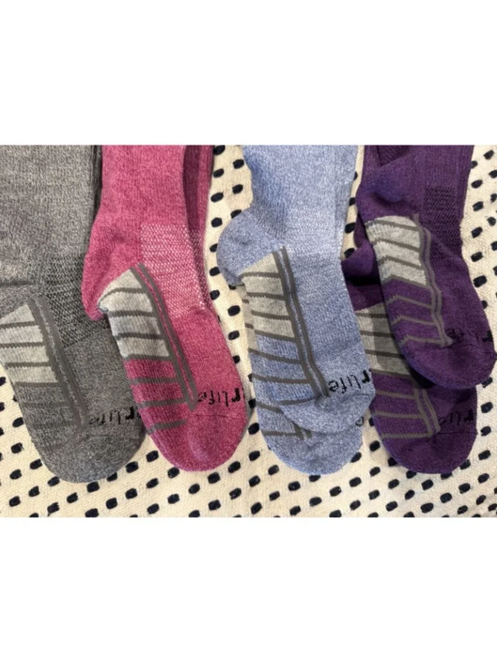 Tommie Copper Set of 4 Knee Hi Compression Socks Basic S 5-7.5 Small Women's NEW